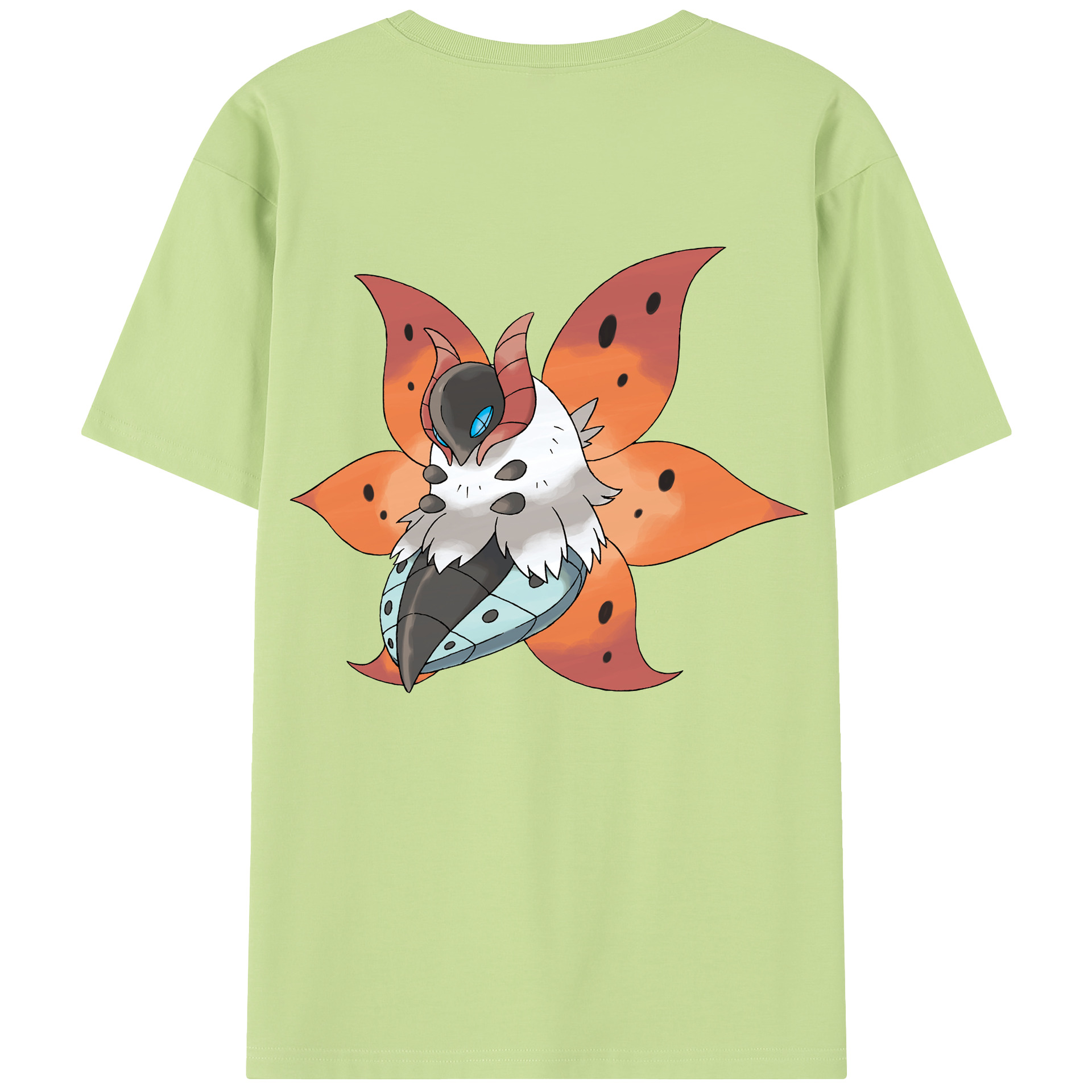 （画像用） ポケットモンスター Pokémon 綿100％半袖Tシャツ（背面プリント）